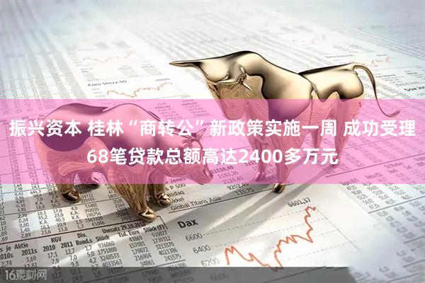 振兴资本 桂林“商转公”新政策实施一周 成功受理68笔贷款总额高达2400多万元