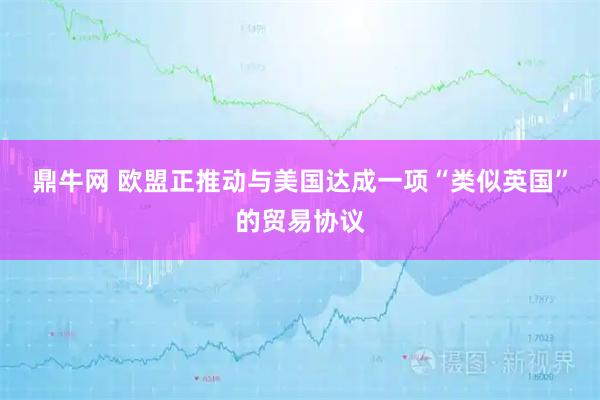 鼎牛网 欧盟正推动与美国达成一项“类似英国”的贸易协议